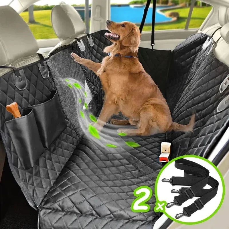 Dog Car Seat Cover Waterproof Pet Travel Dog Carrier Hammock Car Rear Back Seat Protector Mat Safety Carrier For Dogs