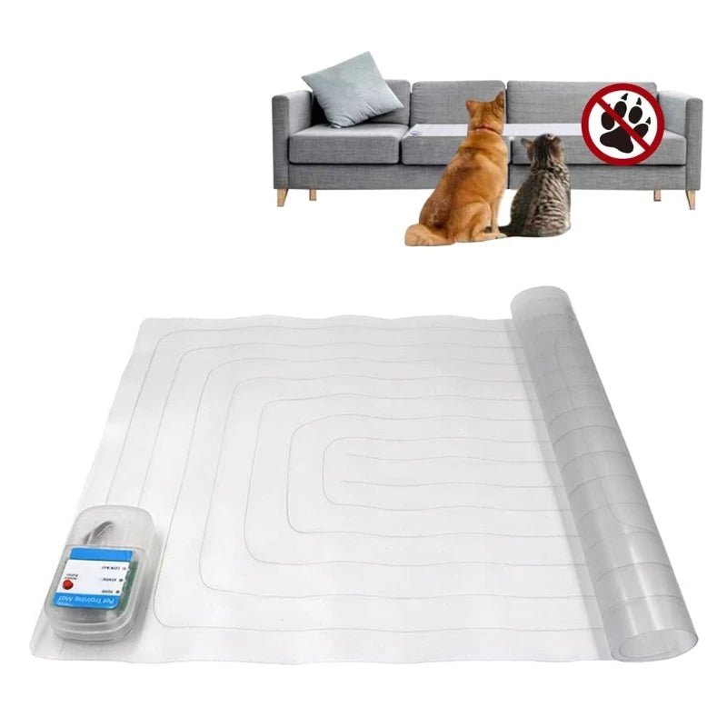 K5DC Pet Training Mat Dog  Mat Dog Scat Shock Pad for Indoor with 3 Work Mode Dog Safety Mat Keep Cats Off Furniture