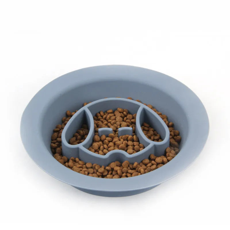 Christmas Collection Pet 2 in 1 silicone slow feeder bowl the bowl and licking mat are dual-use Cat licking pad Dog Health Bowl