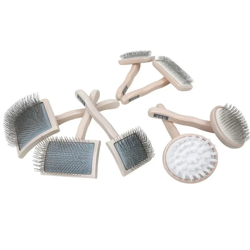 Pet Dog Hair Removal Comb Dog Cleaning Supplies Needle Long Hair Brush Puppy Cat Massage Bath Brush Pet Grooming Tools Accessori