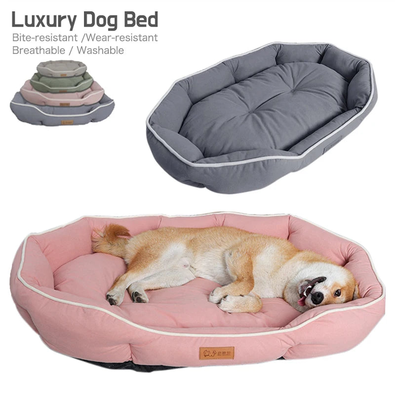 Dog Bed for Dog Big Dog Padding Anti Scratch Wear-resistant Cat Basket Pet Bed Breathable Washable Puppy Pads Dogs Accessories