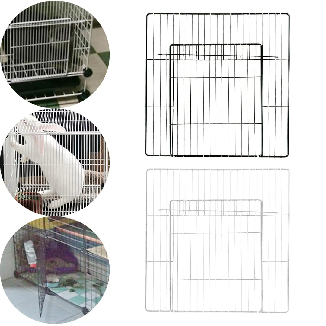 Portable Pet Playpen Door, Cage DIY Metal Wire Supplies, Expandable, Wire Fence for Puppy Turtle