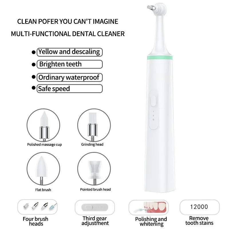 Dog Tartar Cleaner Rechargeable Pet Electric Toothbrush Professional Teeth Polisher Cat Grooming Tools Oral Hygiene Device