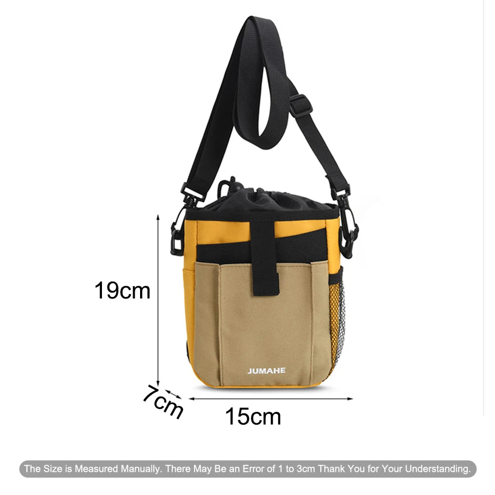 Fashion Pet Training Shoulder Bag Dog Snack Pocket Portable Pet Poop Pouch Outdoor Storage Supplies Large Capacity