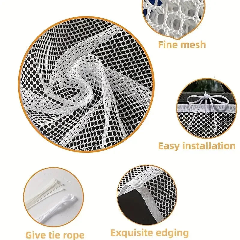 1/2Pcs Pet Fence Dog Fence Retractable 3m Thickened Stair Guard Children's Stair Safety Net Baby Fence Pet Fence Safety Net