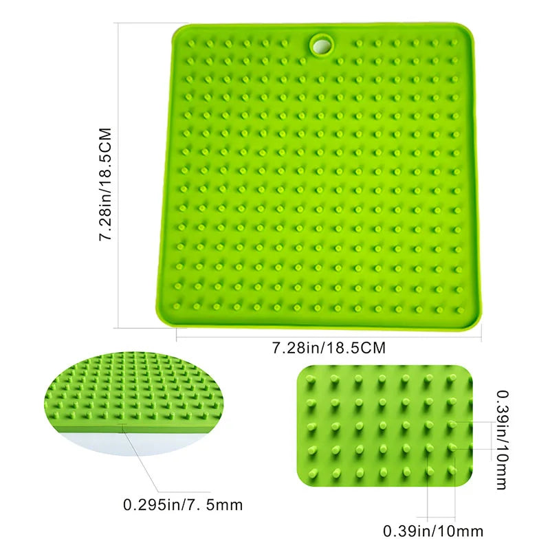 Mat For Dogs Cats Slow Food Bowls Silicone Pets Feeding Lick Pad Pet Slow Feeder Anxiety Food Container Lickimat for Dogs Puppy