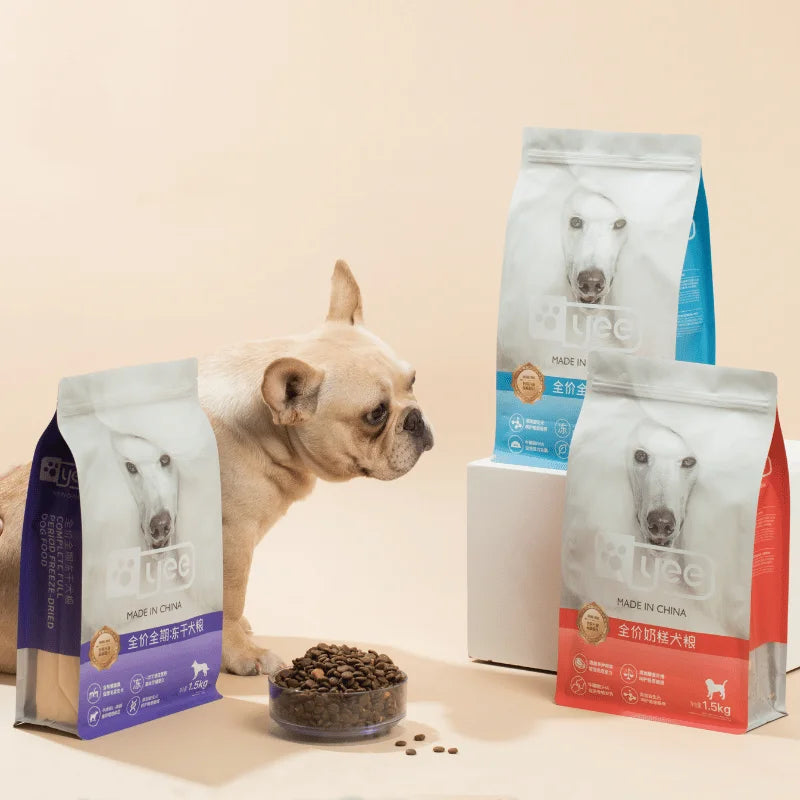 Free Sample YEE Organic Pet Food Halal Wholesalers Freeze Dried Weight Gain Special Dry Cat Dog Food