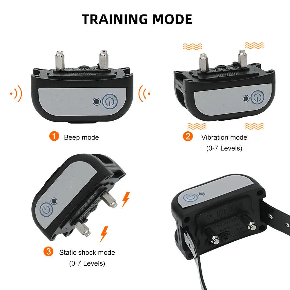 300 meters Range for Pet Fence System With Remote for Dogs  in Electronic 2 in 1 Wireless with 3 collars 100g2280